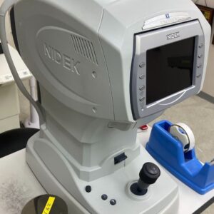 Refurbished Nidek Tonoref II for sale – auto-refractor, keratometer, tonometer & pachymeter in one unit. Fast, non-contact measurements. Keywords: Tonoref II for sale, Nidek Tonoref for sale, auto refractor keratometer for sale, non-contact tonometer for sale, refurbished eye diagnostic equipment